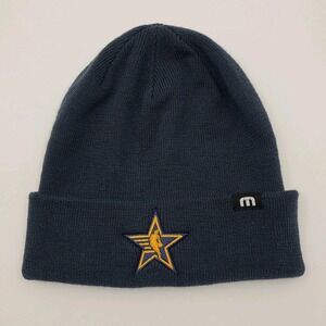 Travis Mathew Beanie Adult Blue Coastal Cuff NBA Allstars Embroidered Logo Hat‎
